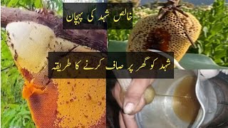 Shehad Kaise Nikale Aur Saf Karein  Pure Honey Extraction Step by Step [upl. by Meli]