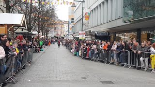 🥳🎉Fasnacht in Lörrach Großer Umzug 2019 🎺🥁 Livestream Teil 1 mit leichten Bildstörungen [upl. by Adlev900]