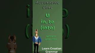 Learn Croatian  Accusative prepositions [upl. by Ahsinek22]