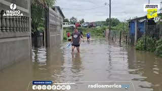 Inundaciones en Choloma por Tormenta Sara [upl. by Thaxter]