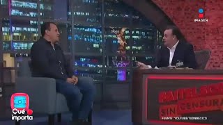 David Faitelson recuerda el zape que le dio Cuauhtémoc Blanco  Qué Importa [upl. by Gnilhsa]