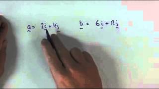 Vectors How to determine parallel vectors [upl. by Duyne]