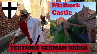 HUGE Polish Castle Governed by ELITE Medieval Knights  MALBORK Castle [upl. by Lenra]