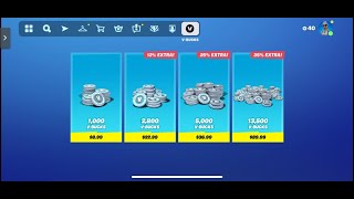 GIVING AWAY VBUCKS FORTNITE [upl. by Alyled885]