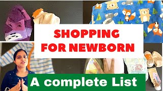 Newborn Essentials 2021 What to Buy For Newborn Baby In India Newborn Must Haves India [upl. by Anitnuahs]