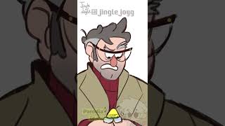 Bill intentando jugar a la casita 🫠 gravityfalls billcipher [upl. by Elaval]