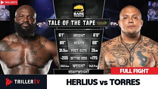 BKFC Heavyweights Herlius vs Torres [upl. by Fernandez]