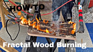 Fractal Wood Burning HOW TO [upl. by Nohsal]