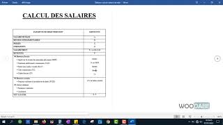 Principe de calcul du net à payer dun salarié [upl. by Zigrang]