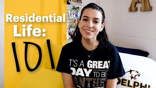 Whats it like to live at Adelphi Tour a residence hall and find out [upl. by Akcired]