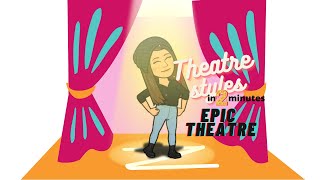 theatre styes in two minutes  epic theatre  vce drama  theatre studies [upl. by Obel245]