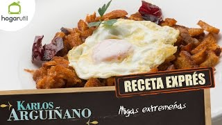 Receta Exprés Migas extremeñas [upl. by Stricklan935]