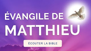 ÉVANGILE de MATTHIEU 🙏 ÉCOUTER la BIBLE AUDIO livre complet [upl. by Ahtnams]