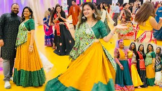 Pre navratri in 🇬🇧 uk 2022  we celebrate navratri garba pre navratri in Nottingham [upl. by Roselani]