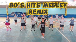 80S MEDLEY REMIX DANCE WORKOUT ZUMBA TZL [upl. by Sy]