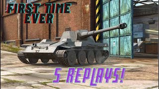 T77Steyr WTSkoda T27HWK 30  World Of Tanks Blitz Replay [upl. by Ahsemaj]