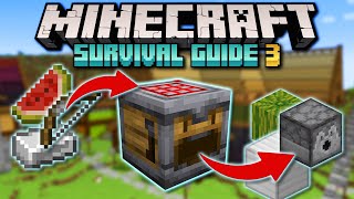 How To Use The Crafter in Minecraft 121 ▫ Survival Guide S3 ▫ Tutorial Lets Play Ep95 [upl. by Nordin298]