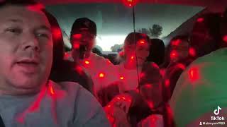 Uber taxi Tesla karaoke Idaho [upl. by Ayaros]