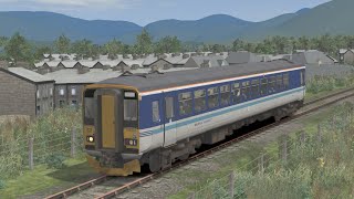 Train Simulator 2022  Class 153 Sprinter on the Trawsfynydd Branch Line  Welsh Route [upl. by Eintruoc]