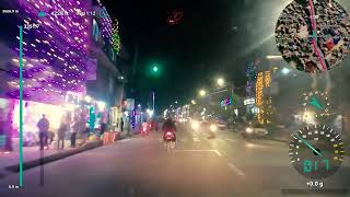 LABIM MALL TO LUBHU LAXMI PUJA 2024 GIS MAPPING NIGHT ROAD VIDEO [upl. by Beauregard]