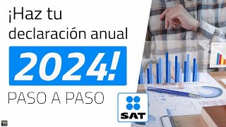 Tutorial paso a paso para la DECLARACIÓN ANUAL 2024 [upl. by Euqnimod456]