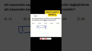 TEKRARLI PERMÜTASYON SAYI YAZIMI yks tyt ayt matematik [upl. by Elatsyrc]