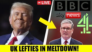 UK Lefties amp MSM In MELTDOWN After Trump Wins [upl. by Suinotna841]