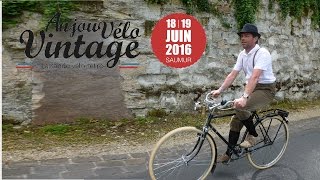 Anjou Vélo Vintage 2016  JeanGuy Dondroit AVV16 [upl. by Rimaa]