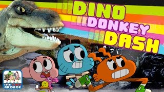 The Amazing World of Gumball Dino Donkey Dash  Get Daisy Back Cartoon Network Games [upl. by Koralle465]