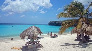 Curacao  Grote Knip the popular beach 4K [upl. by Volnay]