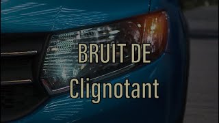 bruit de CLIGNOTANT 🚘✨ [upl. by Symons]