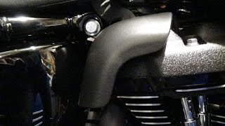 Mid Frame Air Deflector for M8 Softail [upl. by Irene]