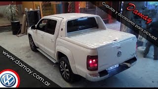 Damay Tapa rigida para Amarok V6 EXTREME BLANCO cristal [upl. by Shifrah962]