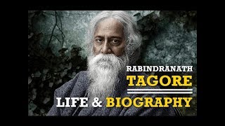 Rabindranath Tagore Biography and Life History  Author Nobel Prize Winner [upl. by Meggy]