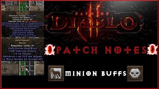 Patch notes for Season 13 in Path of Diablo [upl. by Eigroeg]