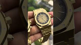 Audemars Piguet Royal Oak 16202BA amp 26240BA 오데마피게 로얄오크 16202 점보 amp 26240 크로노그래프 [upl. by Oek]