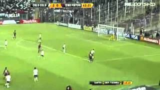 Fecha 04 Copa Libertadores de América  Colo colo 2  3 Cerro Porteño [upl. by Enobe]