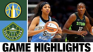 Chicago Sky vs Seattle Storm FULL GAME Highlights  2024 Womens Basketball [upl. by Tniassuot848]