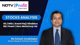 Mr Avinash Gorakshakar Head Research Profitmart  NDTV Profit  Stock Analysis Today [upl. by Aihsi]