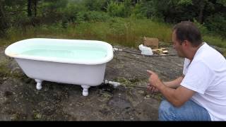 Redneck Hot Tub  GoPro Hero3 [upl. by Wang671]