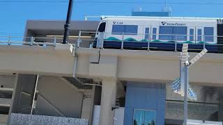 light rail testing at Lynnwood transit center [upl. by Ginevra]