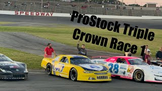 Pro Stock 60 lap FeatureRace 1 of Triple CrownSeekonk Speedway [upl. by Hampton]