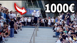 1000€ POUR LE MEILLEUR TRICKS   Street Jam de Lyon [upl. by Aker465]