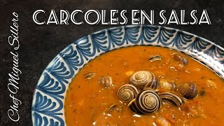 Caracoles en salsa cocina andaluza granadina tradicional [upl. by Frederich]