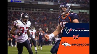 The Start of Tebow Time Houston Texans vs Denver Broncos Week 16 2010 FULL GAME [upl. by Alaj]