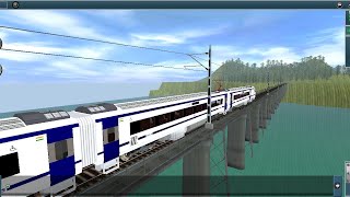 vande bharat express driving  CSM  Madgaon Junction gameplay  trainz simulator gameplay [upl. by Eceined]