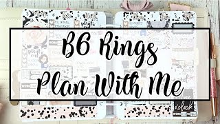 B6 Rings Plan With Me  Kikki K B6 Ring Planner [upl. by Garibull]