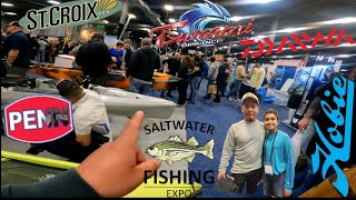 SALTWATER FISHING EXPO 2023 COMO ES UNA CONVENCION DE PESCA DE AGUA SALADA [upl. by Ressan]