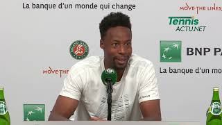 Tennis  RolandGarros 2024  Gaël Monfils  quotÇa fait un moment que ça ne va plus comme je veuxquotquot [upl. by Nappie]