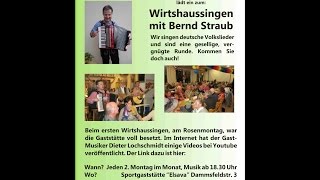 Wirtshaussingen in Elsenfeld  Teil 7  Fröhlichkeit und Freude beim Singen [upl. by Rab]